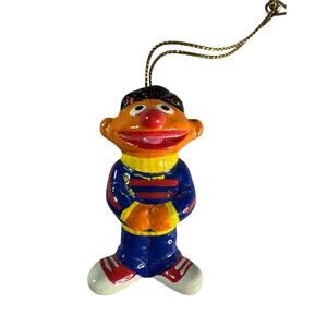 Vintage 1977 Sesame Street Ernie Ornament Muppets Inc Korea Christmas